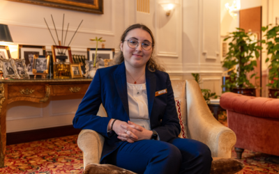 Profile – Solemea Terrazzoni, receptionist at the West End Hotel